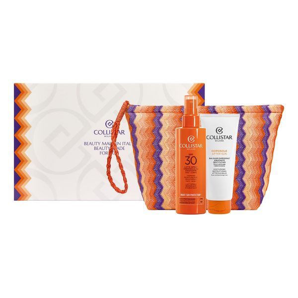  Collistar Collistar - Cofanetto Latte Spf30 E Doposole 100 Ml - Spring Set Sun - Kit Latte Spf30 + Doposole 100 Ml - Donna 