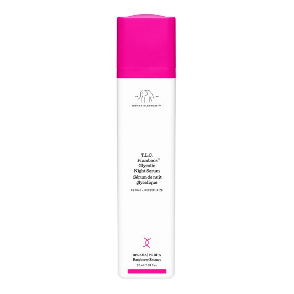  Drunk Elephant Drunk Elephant - T.l.c. Framboos? Glycolic Night Serum - Siero Notte Con Acido Glicolico - T.l.c. Glycolic Night Serum 30ml - Donna 