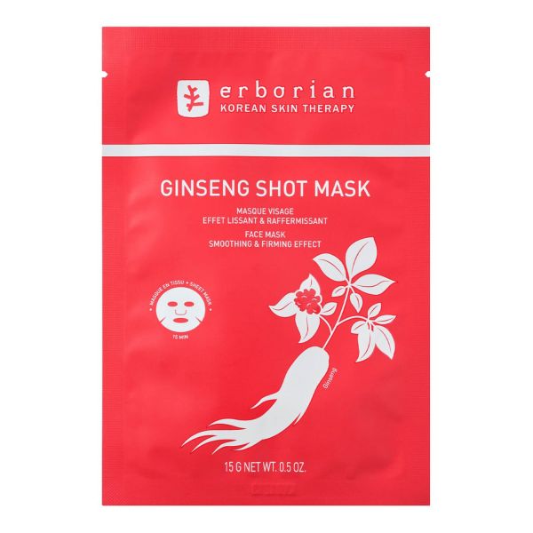  Erborian Erborian - Ginseng Shot Masque - Maschera Viso Effetto Levigante E Rassodante - Ginseng Shot Mask 15g - Donna 