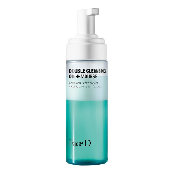  Face D Face D - Doppia Detersione Olio + Mousse - Detergente - Skincare Double Cleansing Oil + Mousse - Donna 