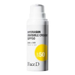  Face D Face D - Hydrasun Invisible Cream Spf50 - Crema Solare Viso E Contorno Occhi - Skincare Crema Viso Spf 50 Hydrasun - Donna 