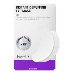  Face D Face D - Instant Depuffing Eye Mask - Maschera Defaticante Occhi Effetto Immediato - 8 X 2 Masques Monodoses - Donna 
