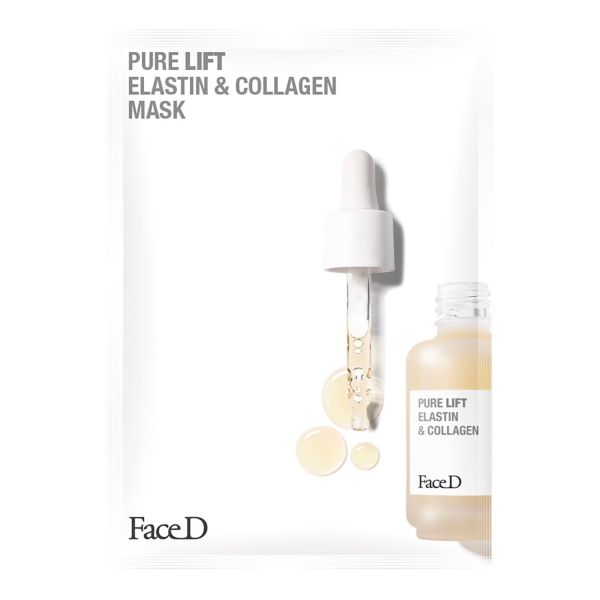  Face D Face D - Maschera Pure Lift Elastina & Collagene - Maschera Viso - Face D-pure Lift Elastin & Collagen - Donna 