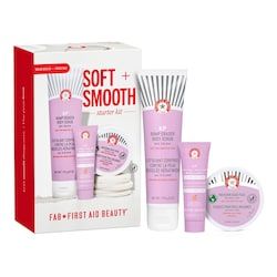 First Aid Beauty First Aid Beauty - Soft + Smooth Starter Kit - Kit Pelle Morbida E Levigata - Set Soft + Smooth Starter Kit - Donna 