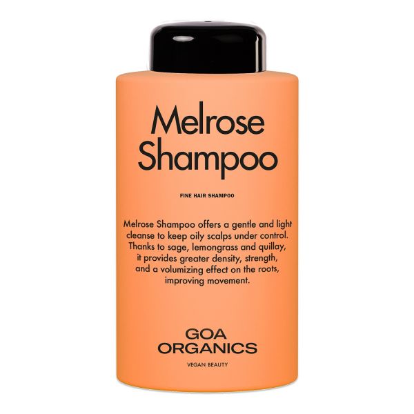  Goa Organics Goa Organics - Melrose Shampoo - Shampoo Per Capelli Fini Tendenti Al Grasso - Melrose Shampoo 300ml - Donna 