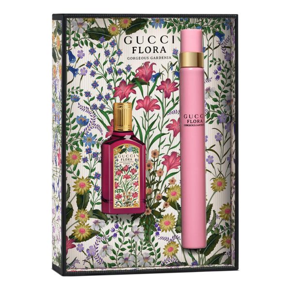  Gucci Gucci - Cofanetto Regalo Duo Gucci Flora Gorgeous - Eau De Parfum For Women - Flora Gucci Flora Gardenia 10ml+edpi 5ml - Donna 