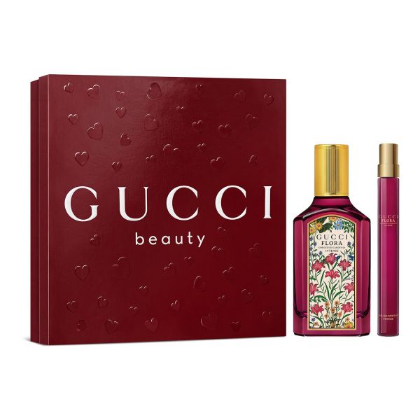  Gucci Gucci - Gucci Flora Gorgeous Gardenia Eau De Parfum Intense - Cofanetto Regalo - 50 Ml + 10 Ml - Donna 
