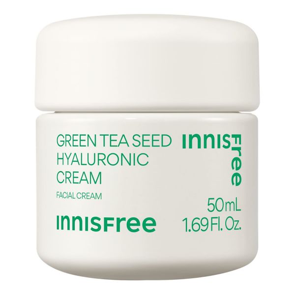  Innisfree Innisfree - Green Tea Seed Hyaluronic Cream - Crema Idratante - Green Tea Seed Hya Cream 50 Ml - Donna 