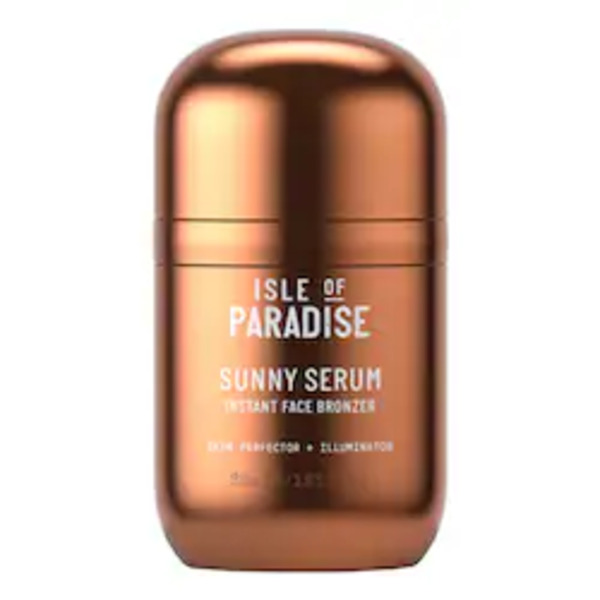  Isle Of Paradise Isle Of Paradise - Sunny Serum Instant Face Bronzer - Siero Viso Autoabbronzante - Liquid Bronzer Face Serum 30ml - Donna 