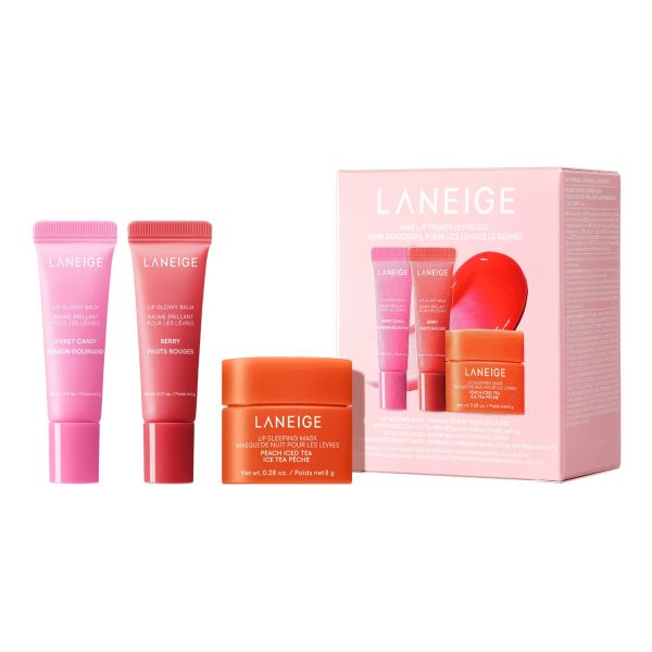  Laneige Laneige - Mini Lip Treats - Set Trattamento Idratante Labbra Giorno E Notte - Set Mini Lip Treats - Donna 