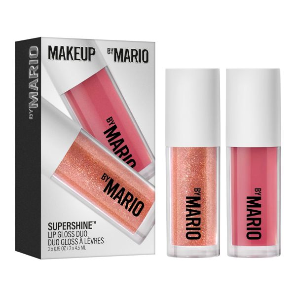  Makeup By Mario Makeup By Mario - Supershine? Lip Gloss Duo - Duo Di Gloss Labbra - Supershine? Lip Gloss Duo: Rose Glaze & - Donna 