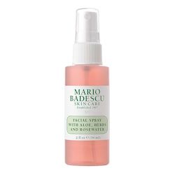  Mario Badescu Mario Badescu - Spray Viso Aloe Vera, Alle Piante Aromatiche E Acqua Di Rose - Formato Viaggio - Rose Mini Spray Rose 59ml - Donna 