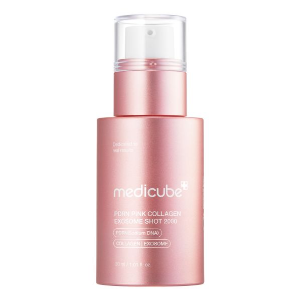  Medicube Medicube - Pdrn Pink Collagen Exosome Shot 2000 - Siero Viso Illuminante Ed Elasticizzante - Pdrn Pink Collagen Exosome Shot Ser - Donna 