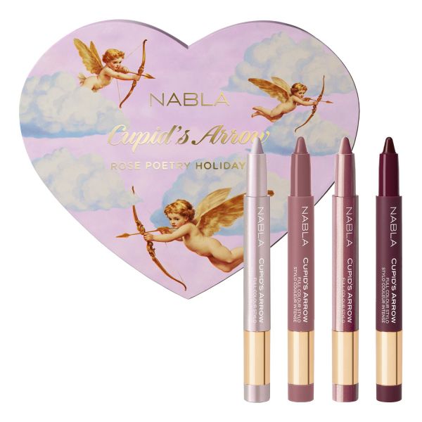  Nabla Nabla - Rose Poetry Holiday Kit - Cofanetto Make-up Occhi - Cupid's Arrow - Rose Poetry Holiday Kit - Donna 