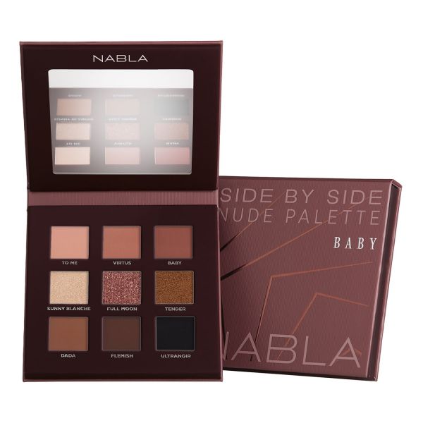  Nabla Nabla - Side By Side Nude Palette Baby - Palette Make-up Occhi - Side By Side Nude Baby Palette - Donna 