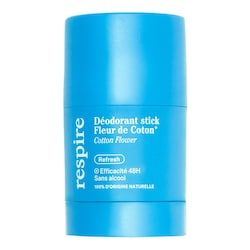  Respire Respire - Deodorante Stick Fiore Di Cotone - Efficacia 48 Ore - Deodorant Respire Fleur De Coton - Donna 