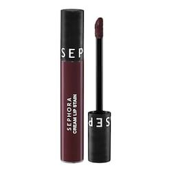  Sephora Collection Sephora Collection - Cream Lip Stain - Rossetto Vellutato No-transfer - Rossetto Liquido Mat - Cream Lip Stain-24 134 Plum Madness - Donna 