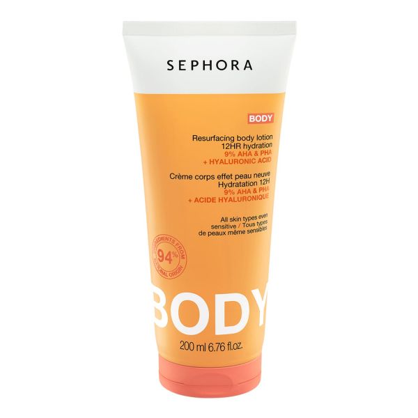  Sephora Collection Sephora Collection - Crema Corpo Effetto Pelle Nuova - 12h Di Idratazione - Cr?me Lissante Corps Aux Aha-24 - Donna 