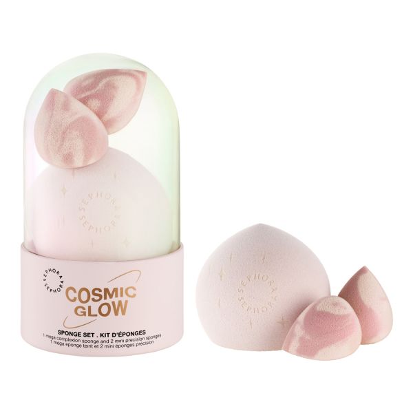  Sephora Collection Sephora Collection - Kit Di Spugnette Viso Cosmic Glow - Kit Di Spugnette Viso - New Sponge Set Os-25 - Donna 