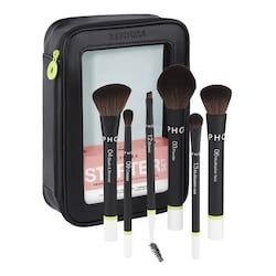  Sephora Collection Sephora Collection - Les Essentiels - Set Di 6 Pennelli Make-up - Starter Brush Set Core Cat Revamp- 24 - Donna 