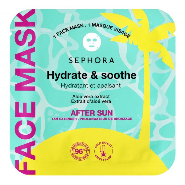  Sephora Collection Sephora Collection - Maschera Viso Idratante E Lenitiva - Maschera Viso Doposole - Colorful Capsule Masque Visage-26 - Donna 