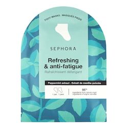  Sephora Collection Sephora Collection - Maschere Imbevute Per I Piedi - Idratazione Intensa In 20 Minuti - Masq Pieds-24 Menthe Poivree - Donna 