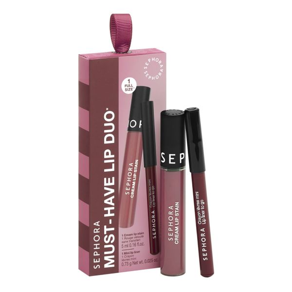  Sephora Collection Sephora Collection - Must-have Lips Duo - Il Set Labbra Essenziale - Must-have Duo Levres Nude-26 M&m - Donna 