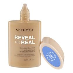  Sephora Collection Sephora Collection - Reveal The Real - Skin Tint Colorata Effetto Glowy - Care Foundcealer-24 K - Donna 