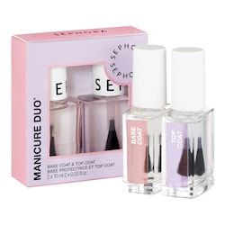  Sephora Collection Sephora Collection - Set Con Due Prodotti Per Manicure - Top Coat E Base Protettiva - Manicure Duo -24 - Donna 