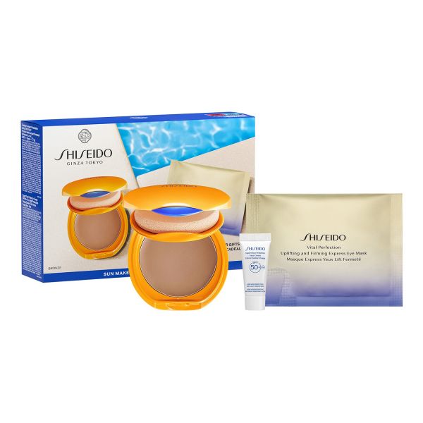  Shiseido Shiseido - Tanning Compact Value Set (bronze) - Cofanetto Suncare - Gsc Tanning Compact (bronze) - Donna 