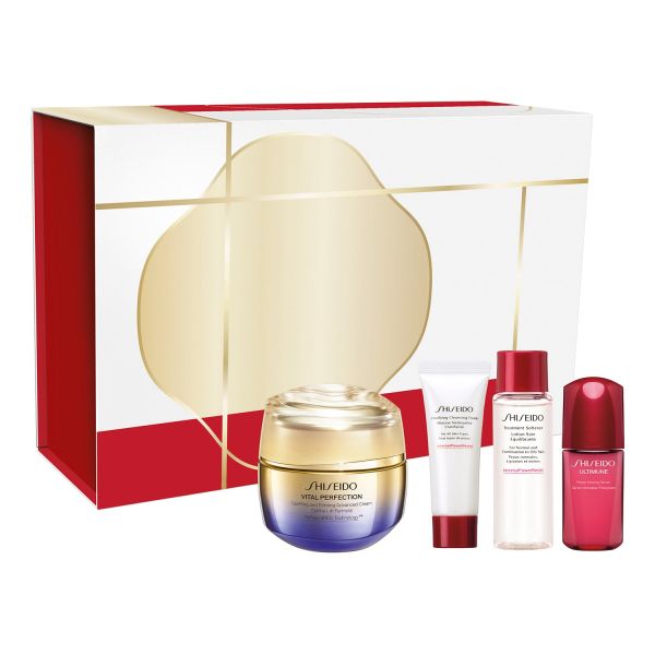  Shiseido Shiseido - Vital Perfection Advanced Holiday Kit - Cofanetto Donna - Vital Perfect Cream Set Xmas 25 - Donna 
