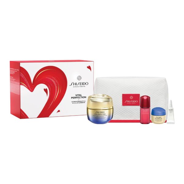  Shiseido Shiseido - Vital Perfection Advanced Pouch Set - Cofanetto Donna - Coffret Vital Perfection 60 Ml Mday26 - Donna 