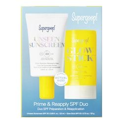  Supergoop! Supergoop! - Duo Spf Preparazione E Riapplicazione - Duo Di Protezione Solare - Duo Spf Pr?paration & R?application - Donna 