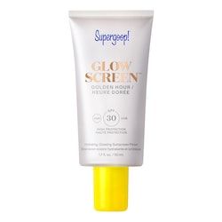  Supergoop! Supergoop! - Glowscreen - Schermo Solare Spf 30 Pa+++ Con Acido Ialuronico + Niacinamide - Glowscreen Spf 30 - Golden Hour - Donna 