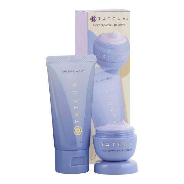  Tatcha Tatcha - Duo Dewy Cleanse & Hydrate - Due Prodotti Scoperta Formato Viaggio - Dewy Cleanse + Hydrate - Donna 