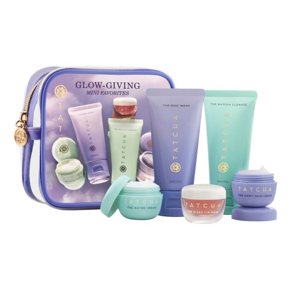  Tatcha Tatcha - Glow Giving Mini Favourites - Cofanetto Scoperta - Set 2025 Glow-giving Mini Favorites - Donna 