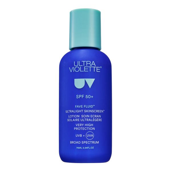  Ultra Violette Ultra Violette - Fave Fluid Spf50 - Lozione Solare Ultra Leggera - Skinscreen Fave Fluid Spf50+ 75ml - Donna 