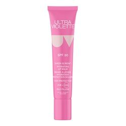  Ultra Violette Ultra Violette - Sheen Screen? Spf 50 - Balsamo Labbra Idratante Con Protezione Solare - Silk Pillow | 15 G - Donna 
