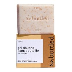  Unbottled Unbottled - Gel Doccia Senza Flacone Alla Farina D'avena E Mandorle Dolci Formato Viaggio - Shower Bar- Oats & Sweet Almond 132g - Donna 