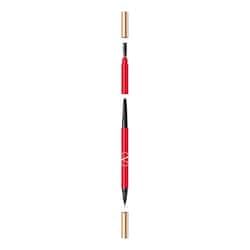  Valentino Make Up Valentino Make Up - Brow Trio - Stilo Per Sopracciglia A 3 Punte - Liner, Matita E Pettine - Brown 02 - Donna 