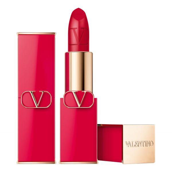  Valentino Make Up Valentino Make Up - Rosso Valentino - Rossetto - Finish Satinato, Mat - Rosso Valentino Satin 142a - Donna 