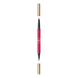  Valentino Make Up Valentino Make Up - Twin Liner - Duo Liner Liquido E Matita Colorata 16h Di Tenuta - Black & Nero - Donna 