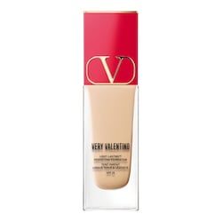  Valentino Make Up Valentino Make Up - Very Valentino - Fondotinta Molto Leggero E Resistente 24h Con Spf25 - Light Rosa 1 - 25 Ml - Donna 