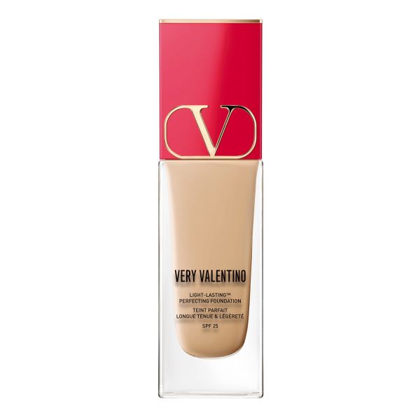  Valentino Make Up Valentino Make Up - Very Valentino - Fondotinta Molto Leggero E Resistente 24h Con Spf25 - Light Rosa 5 - 25 Ml - Donna 