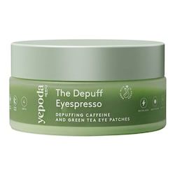  Yepoda Yepoda - The Depuff Eyespresso ? Patch Occhi Decongestionanti Con Caffeina E T? Verde - Treat The Depuff Eyespresso 90g - Donna 