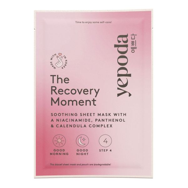  Yepoda Yepoda - The Recovery Moment ? ??maschera In Tessuto Lenitiva Con Niacinamide - Moment The Recovery Moment 25ml - Donna 