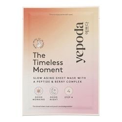  Yepoda Yepoda - The Timeless Moment ? Maschera In Tessuto Slow Agining Con Peptidi E Bacche - Moment The Timeless Moment 25ml - Donna 