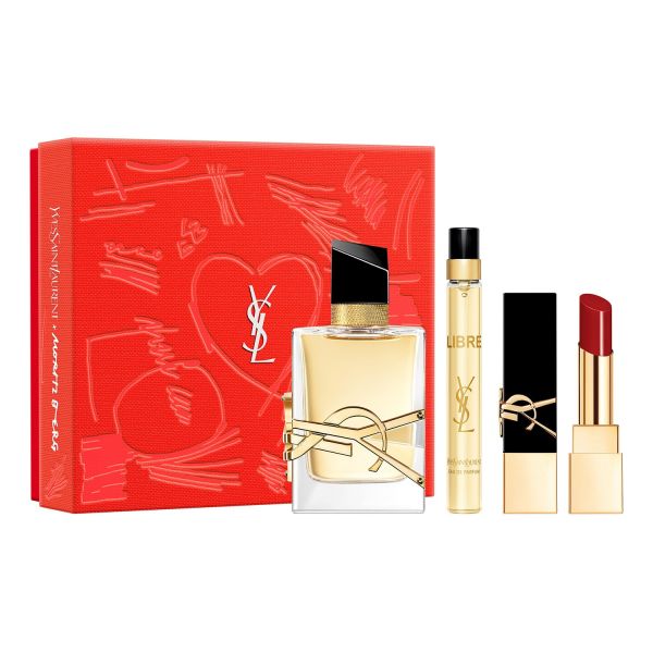  Yves Saint Laurent Yves Saint Laurent - Libre Eau De Parfum Set - Cofanetto Profumo - Libre Edp&rpc Bold 1971 50ml - Donna 