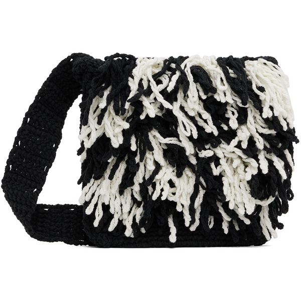  Ader Error Black Fringed Bag 