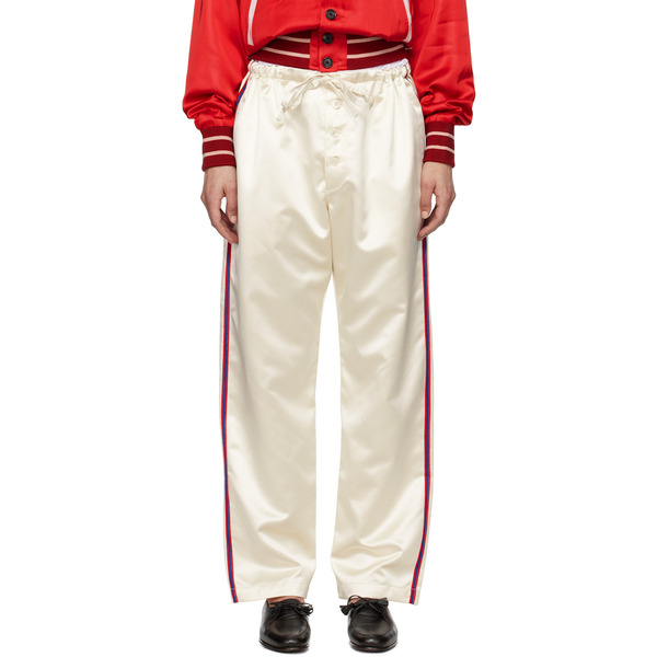  Bode Off-white Redtail Pajama Trousers 